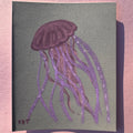 "Jellyfish" Summer Pastel Mini 4/10