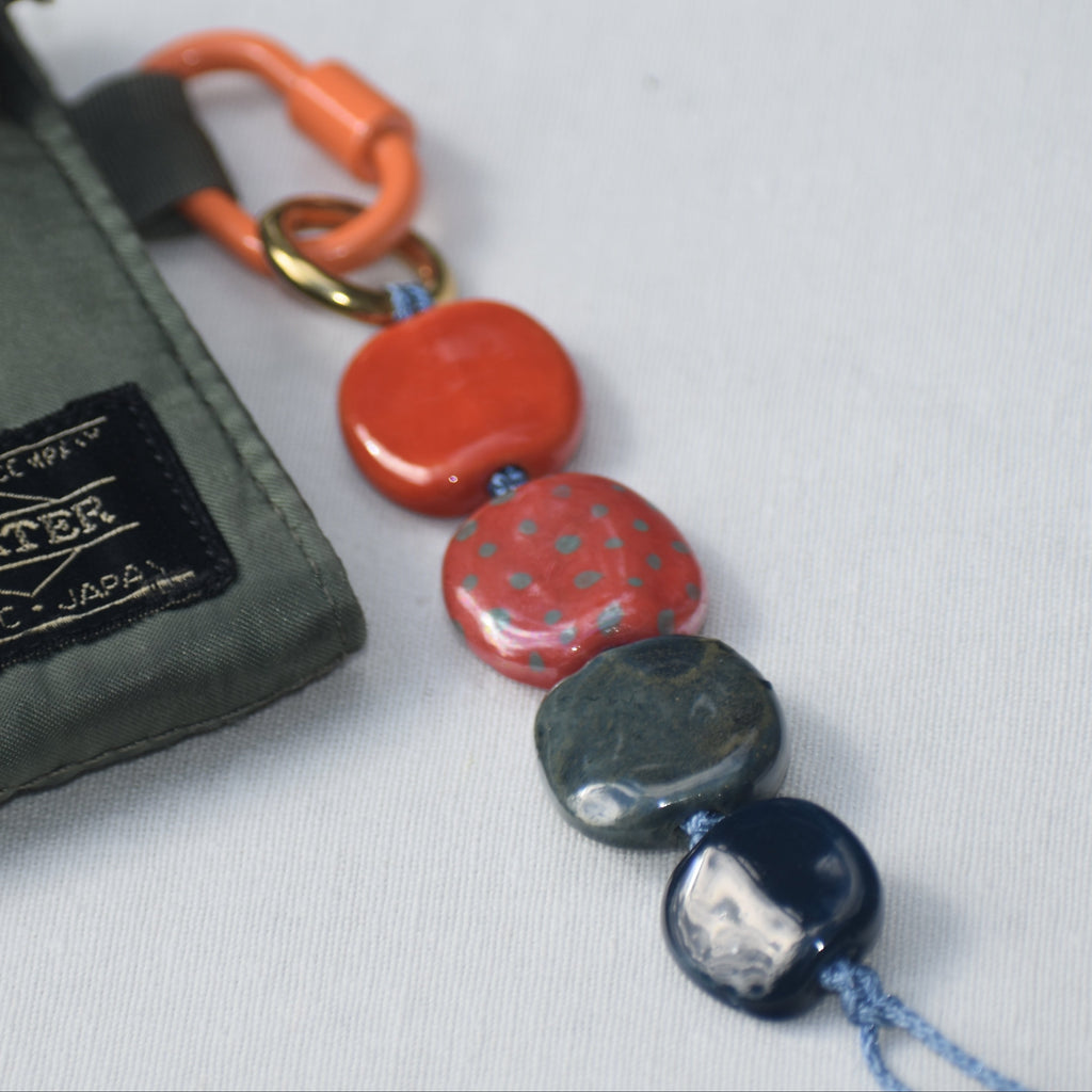 Spicy Nectarine Handmade Keychain