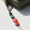 Eating Oranges in The Forest Handmade Keychain