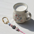 Afternoon Bubblegum Handmade Keychain