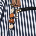 Hazelnut Latté Handmade Keychain
