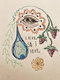 I live, so I love, Print