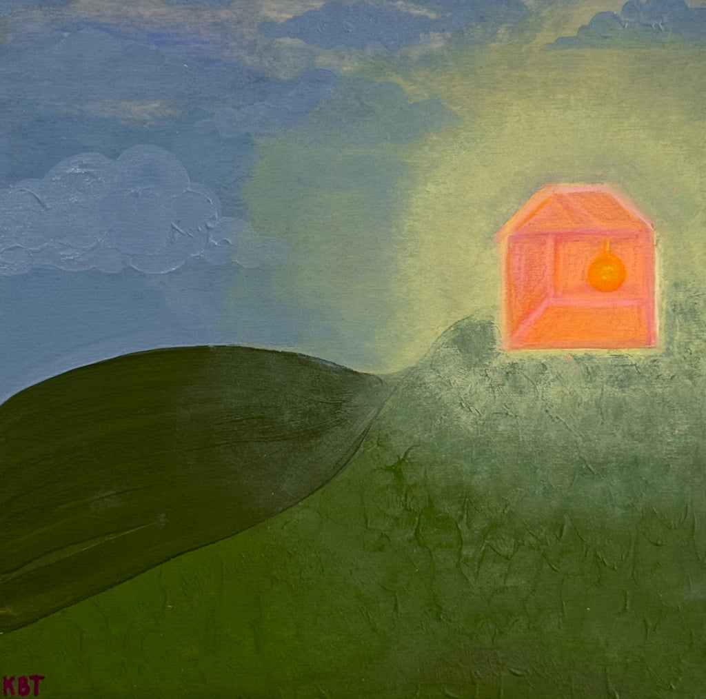 I like it when the cabin feels like... (Original Painting)